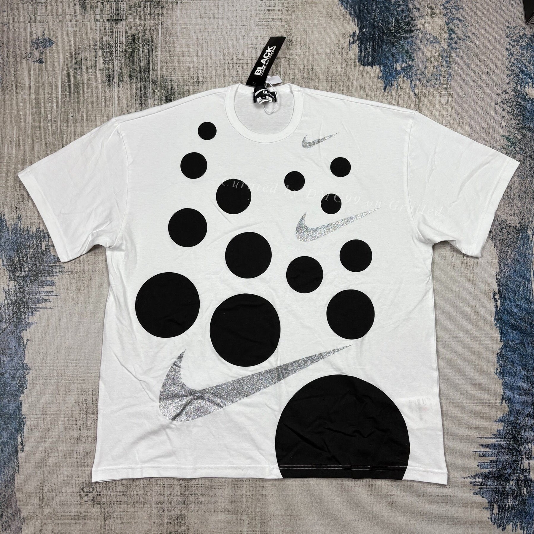CDG NIKE 25SS Joint Short Sleeve Tee