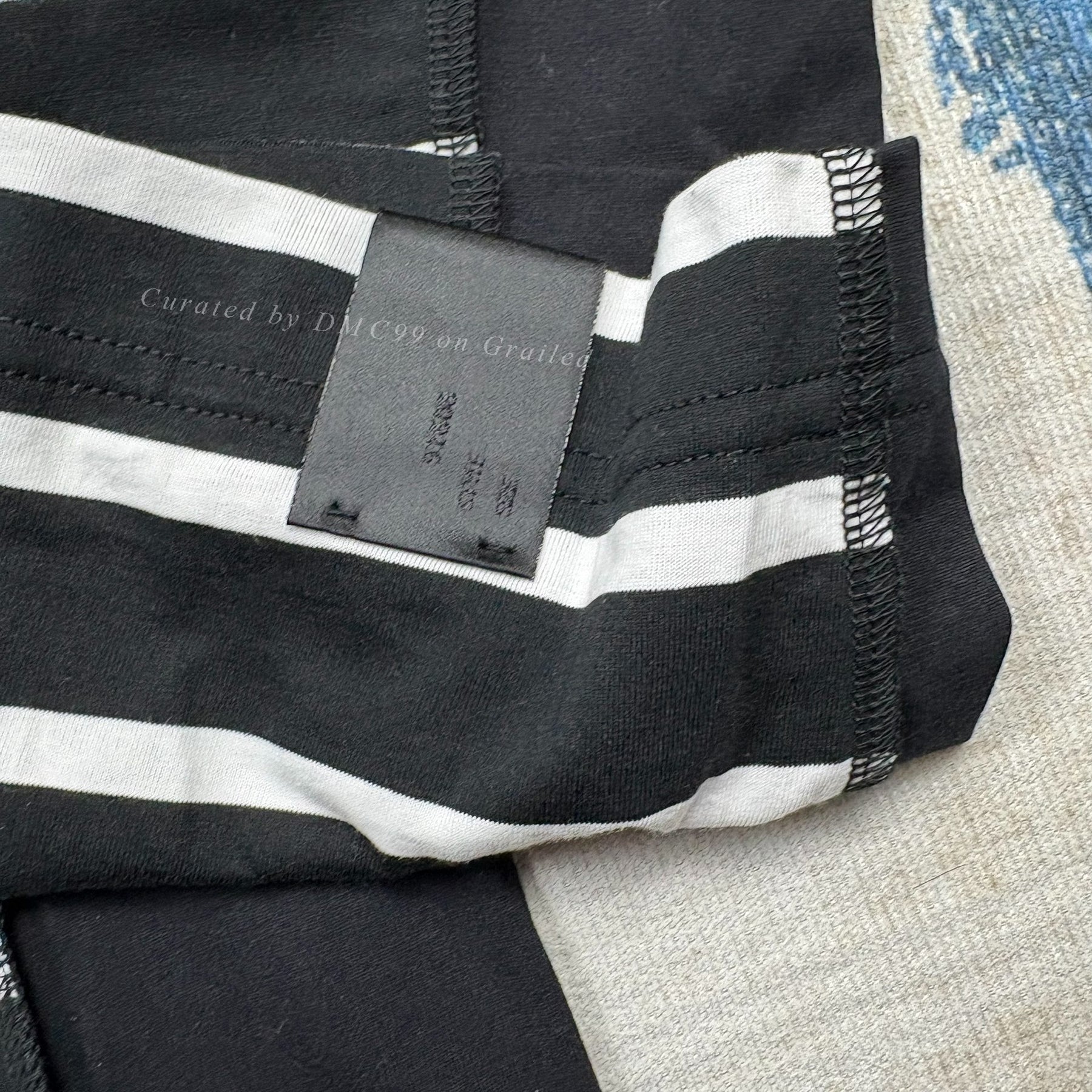 N.HOOLYWOOD Striped Long Sleeve T-Shirt
