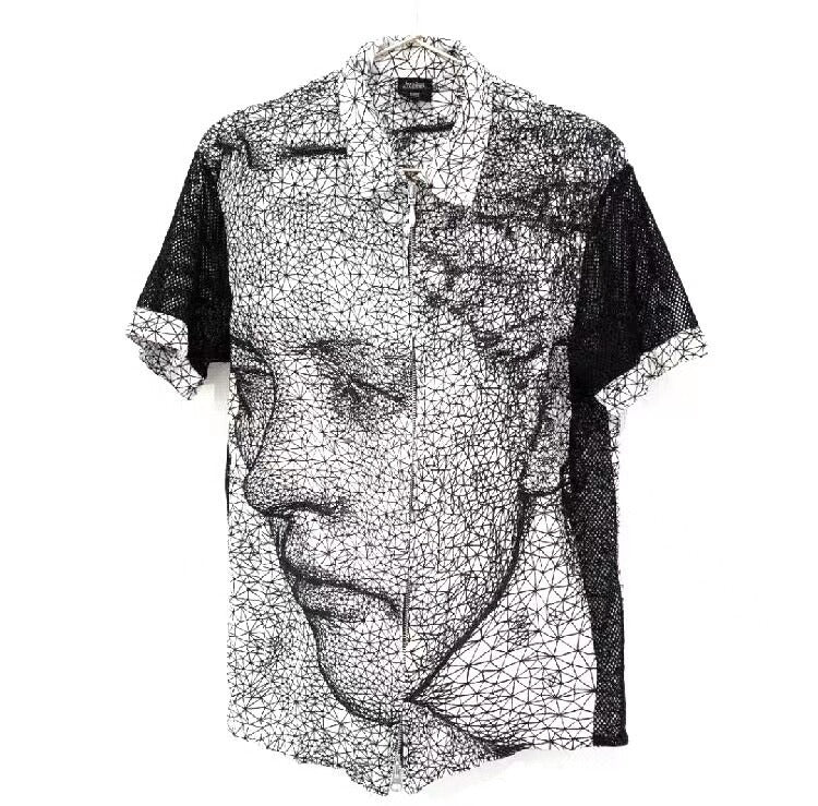 2001ss Jean Paul Gaultier 3D Mesh Shirt