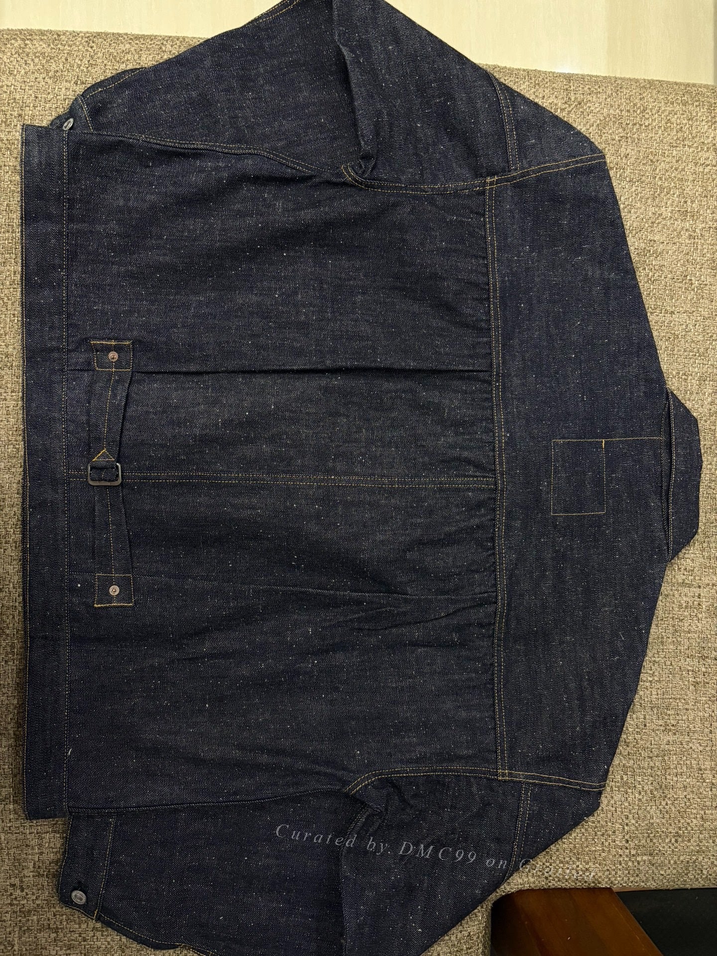 SAINT MICHAEL x berberjin T-back Denim Jacket