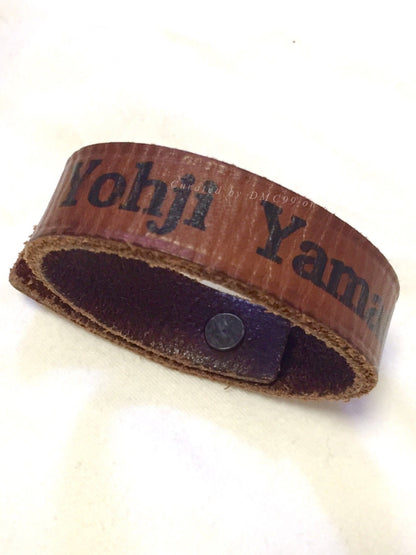 Yohji Yamamoto Archive Leather Bracelet