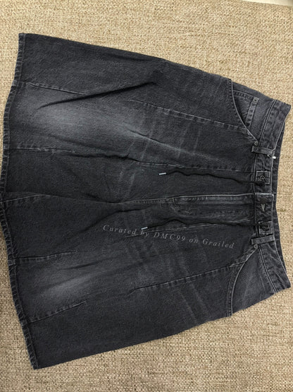 Needles x Beams Washed Denim Shorts