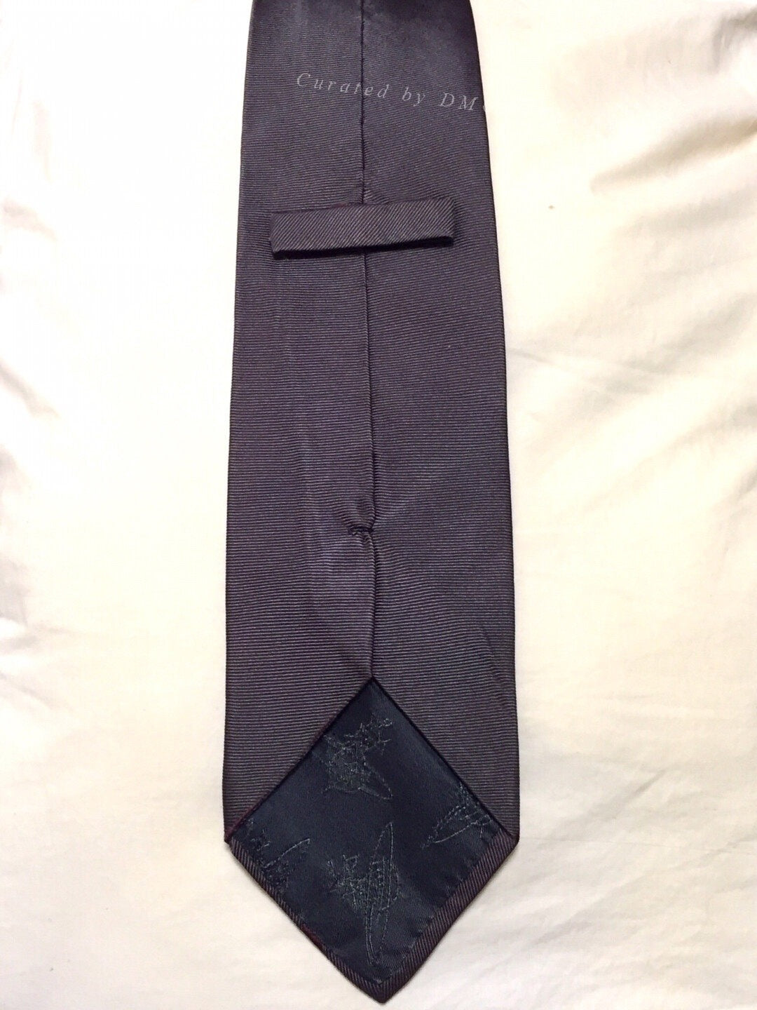 Vivienne Westwood Logo 'Blow Me Up' Silk Tie