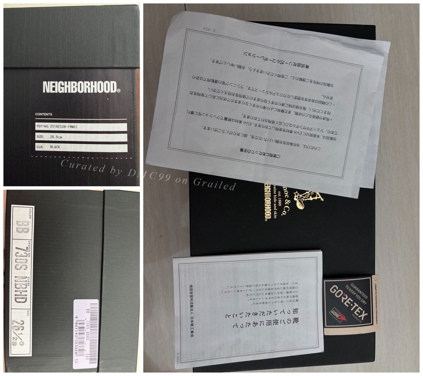 NEIGHBORHOOD X REGAL GTX Penny Loafers