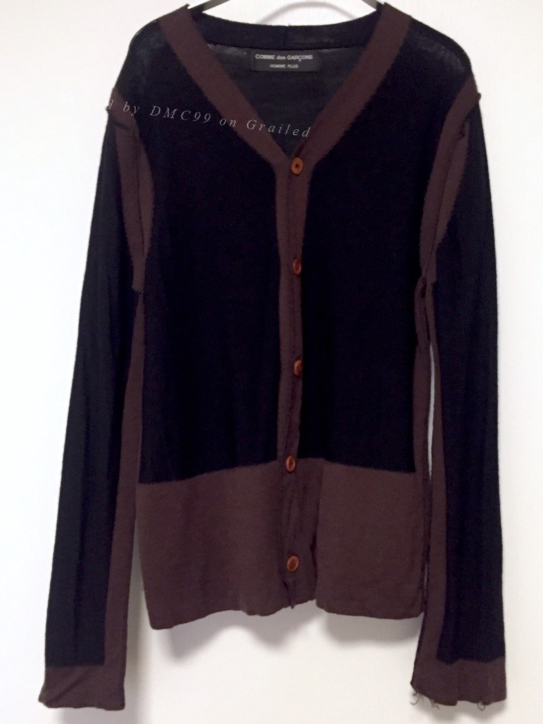 COMME des GARCONS Homme Plus Archive Wool Cardigan