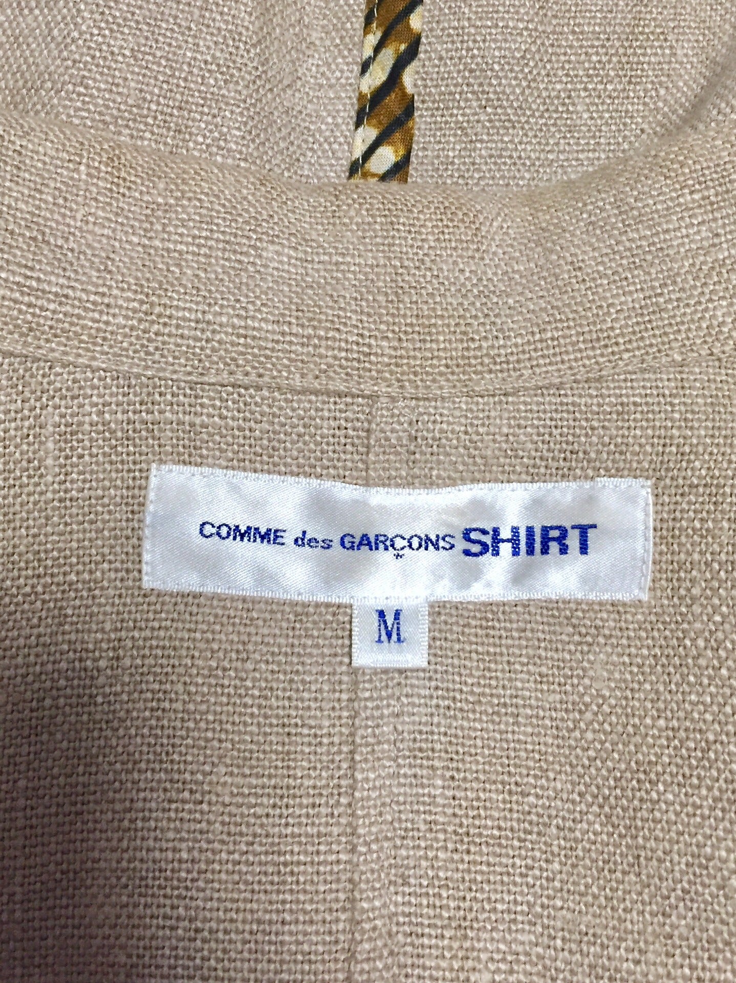 COMME des GARCONS SHIRT Men's Linen Blazer
