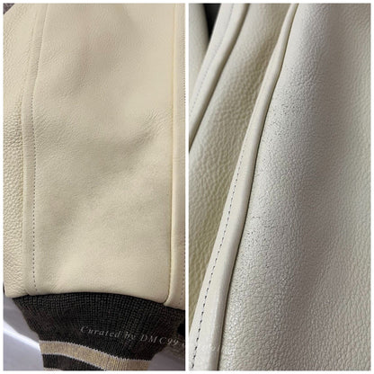Nigel Cabourn 24AW M42 Leather Sleeve Deck Jacket