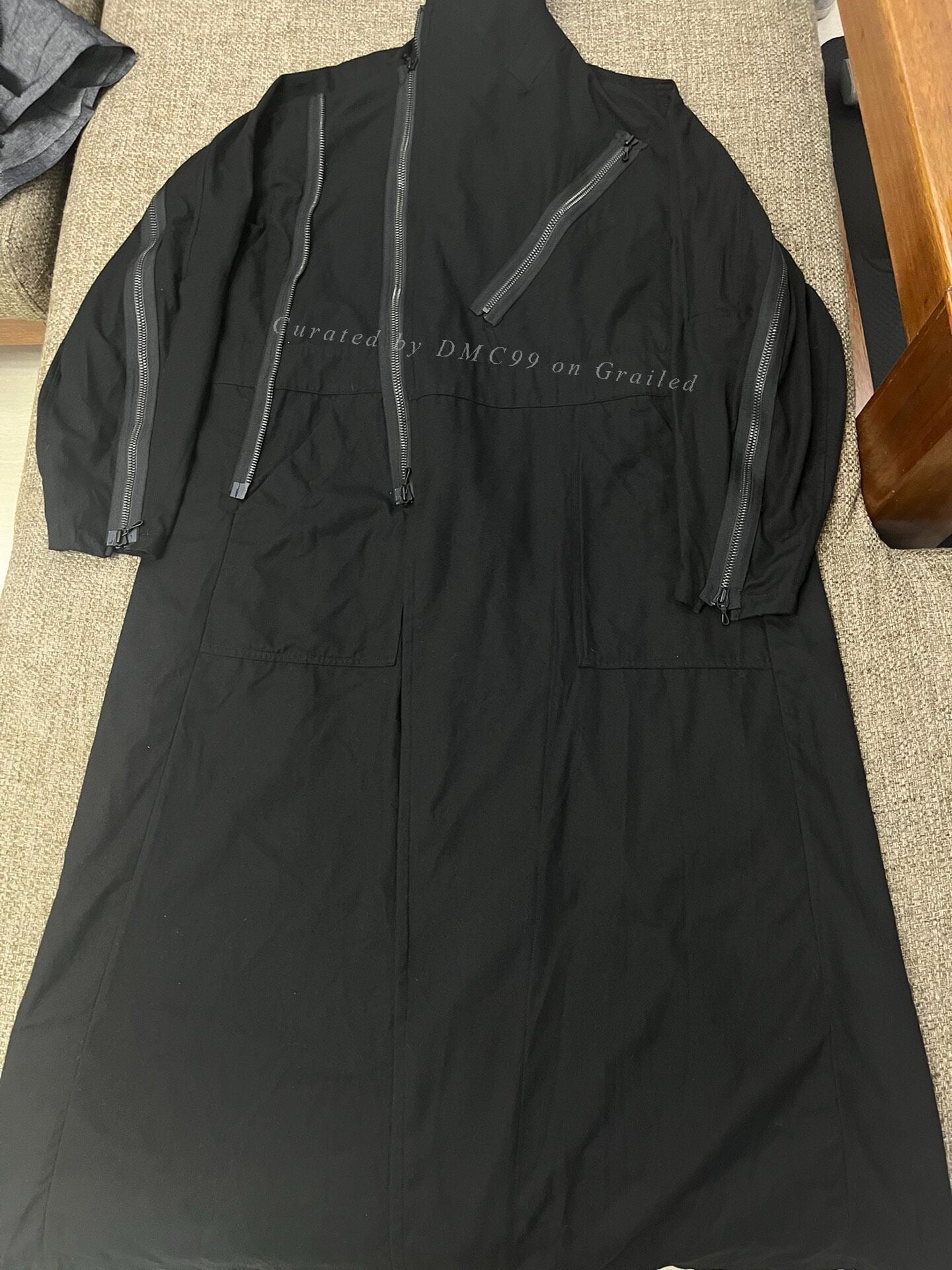 Julius 18AW Multi-Zip Long Coat
