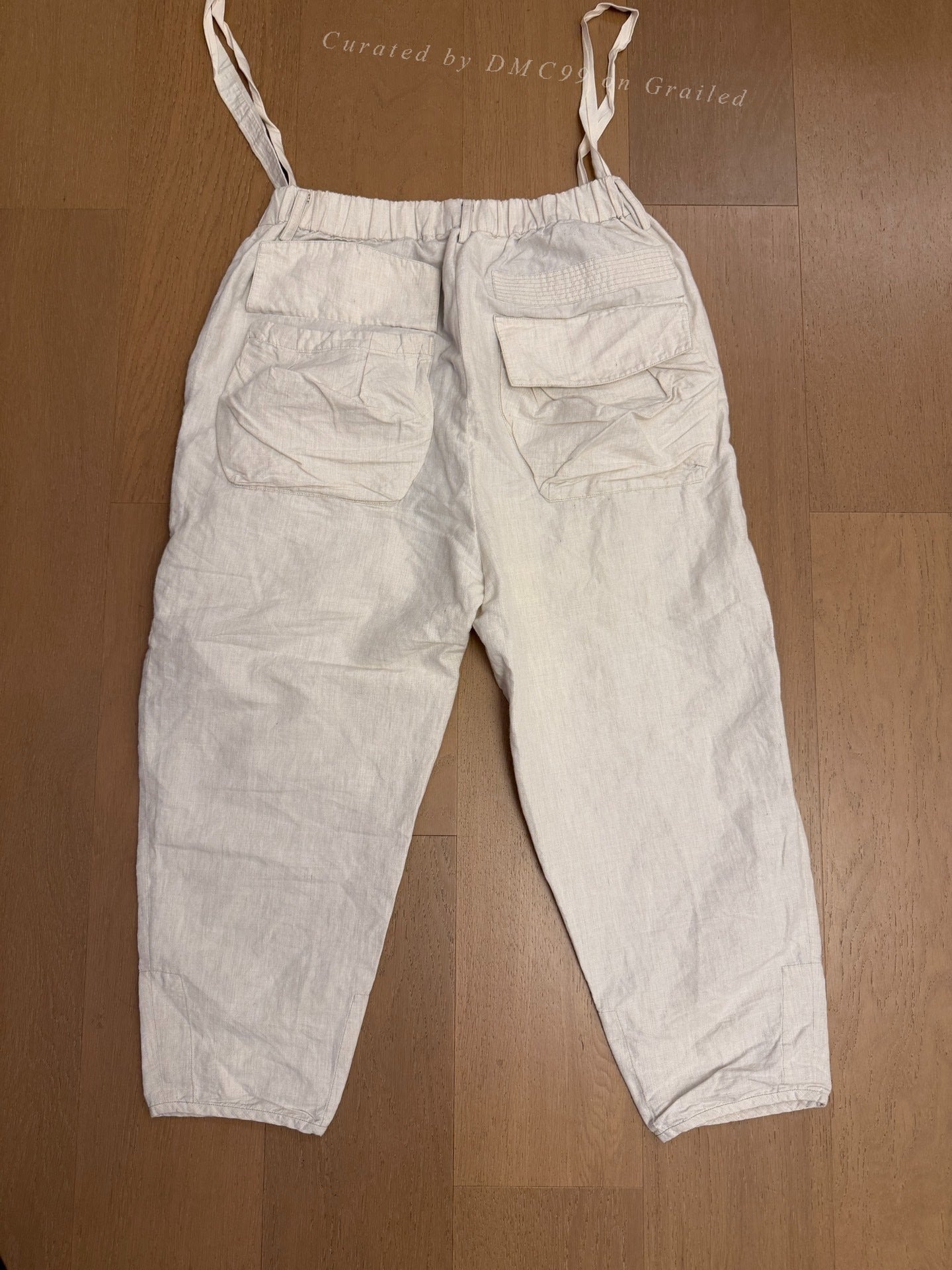 ZIGGY CHEN 2017 Summer Cotton-Linen Tapered Pants