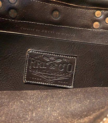 RRL Vintage Italian Wool Leather Messenger Bag