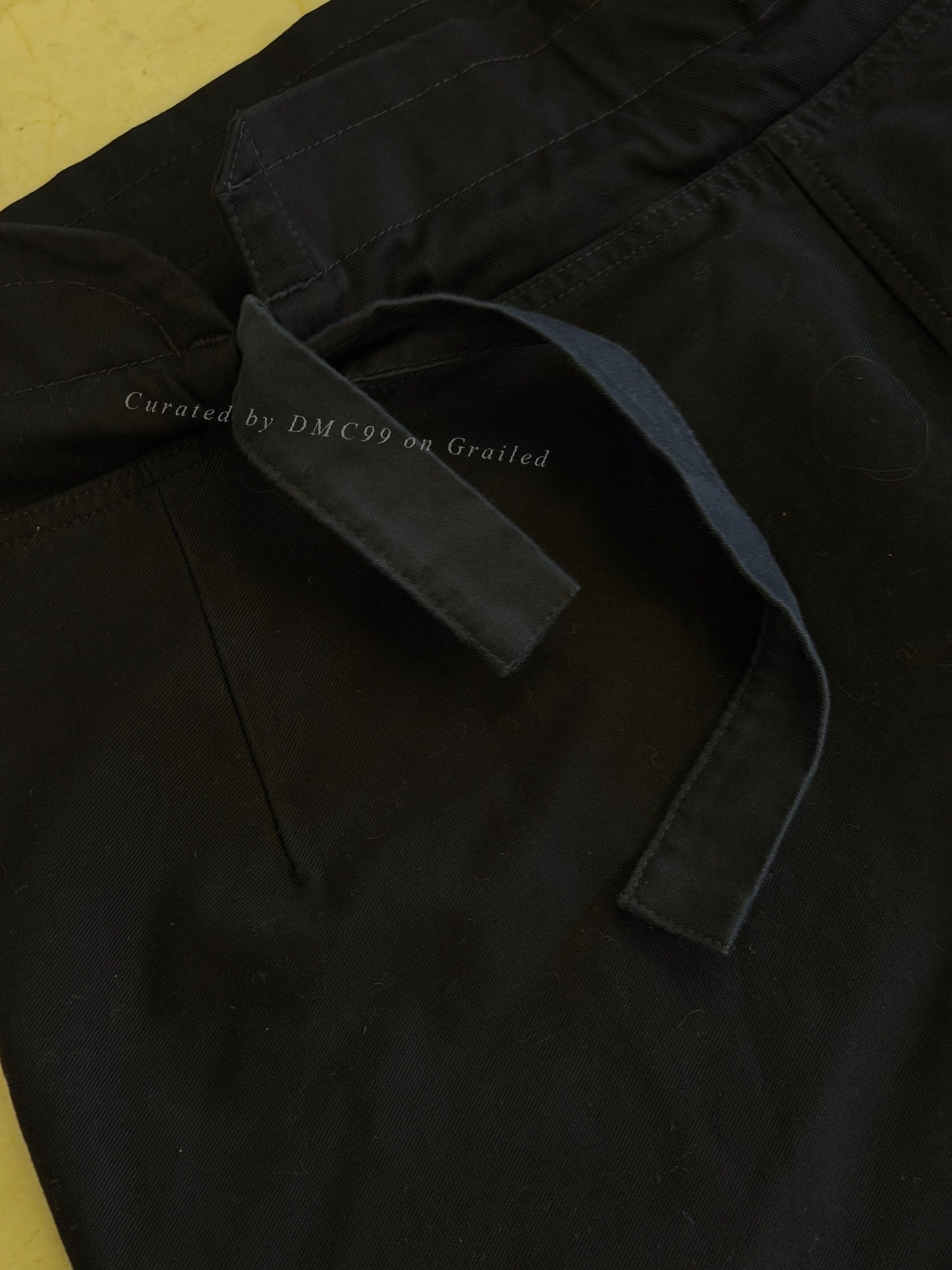 PORTER CLASSIC High-Waist Baggy Casual Pants