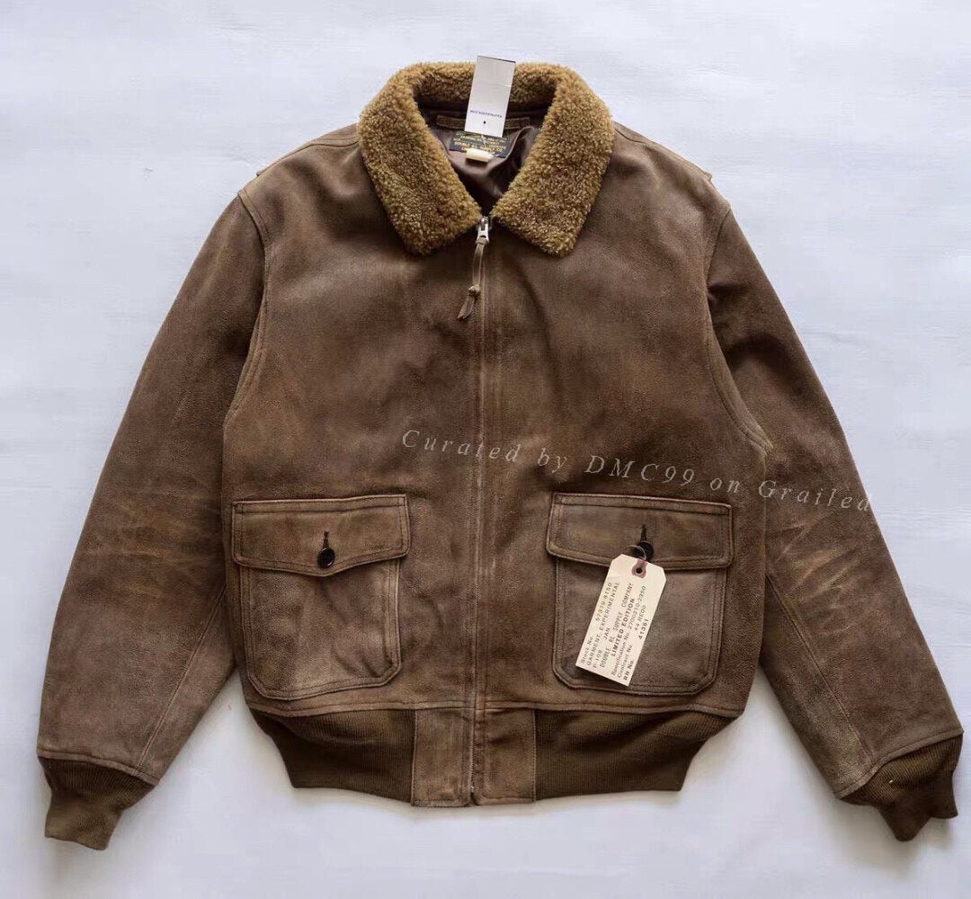 RRL Limited G1 Leather Jacket