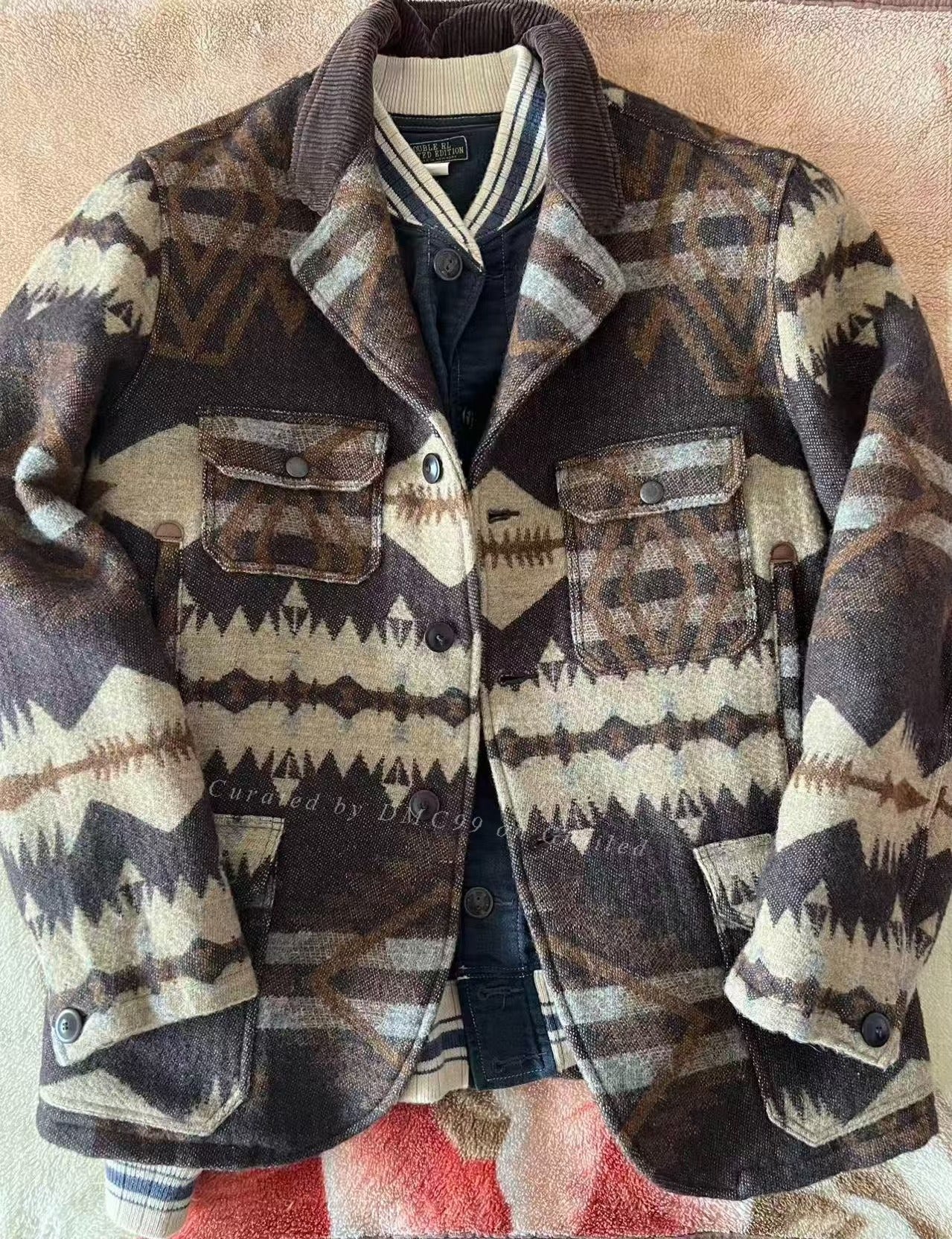 RRL Southwest Pattern Wool Jacket