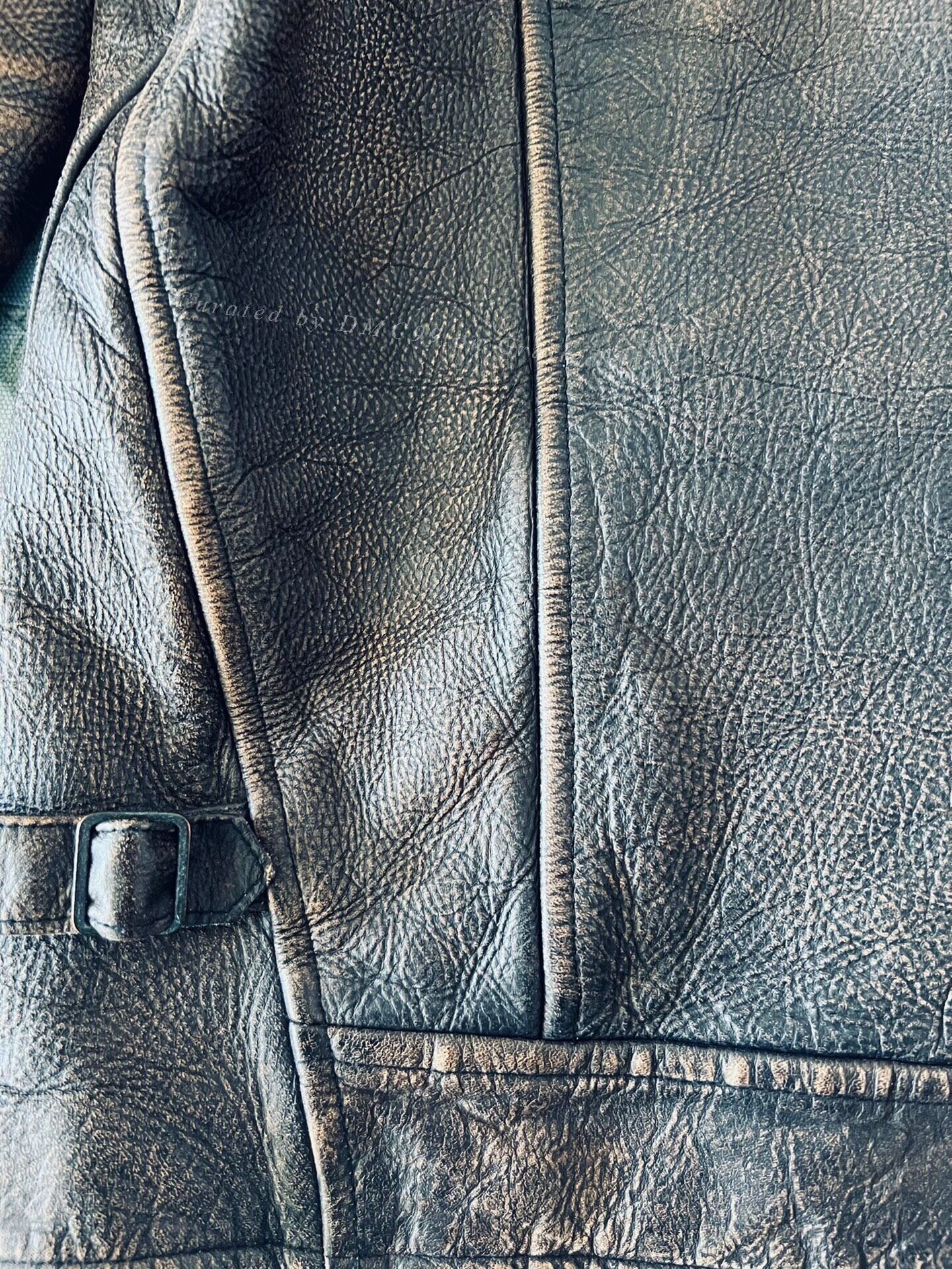 RRL Leather Safari Jacket