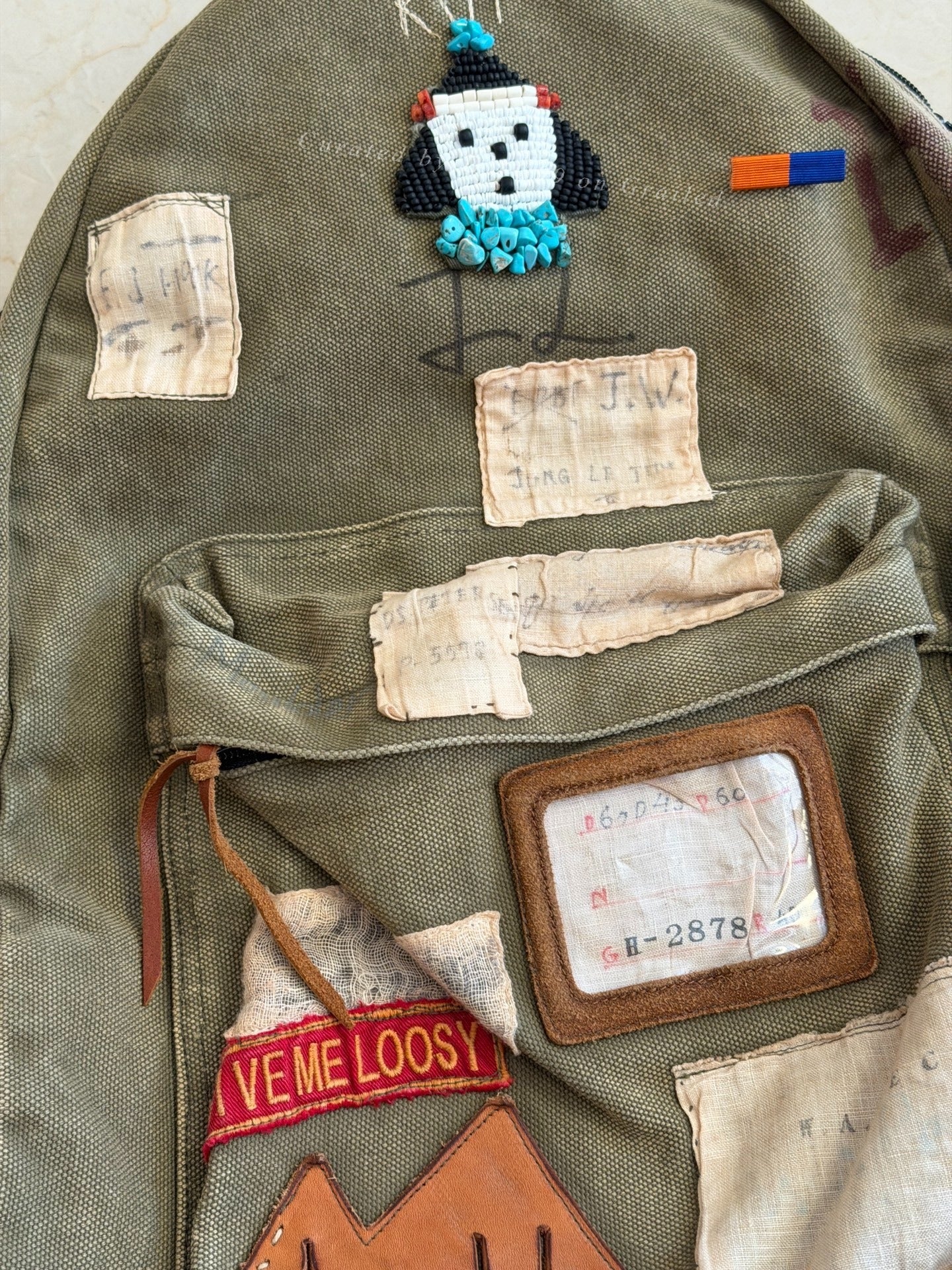Kapital Military Cloth Backpack