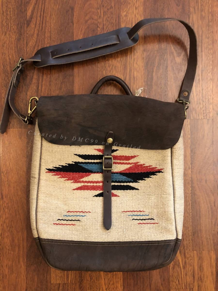 RRL Blanket Texture Bag