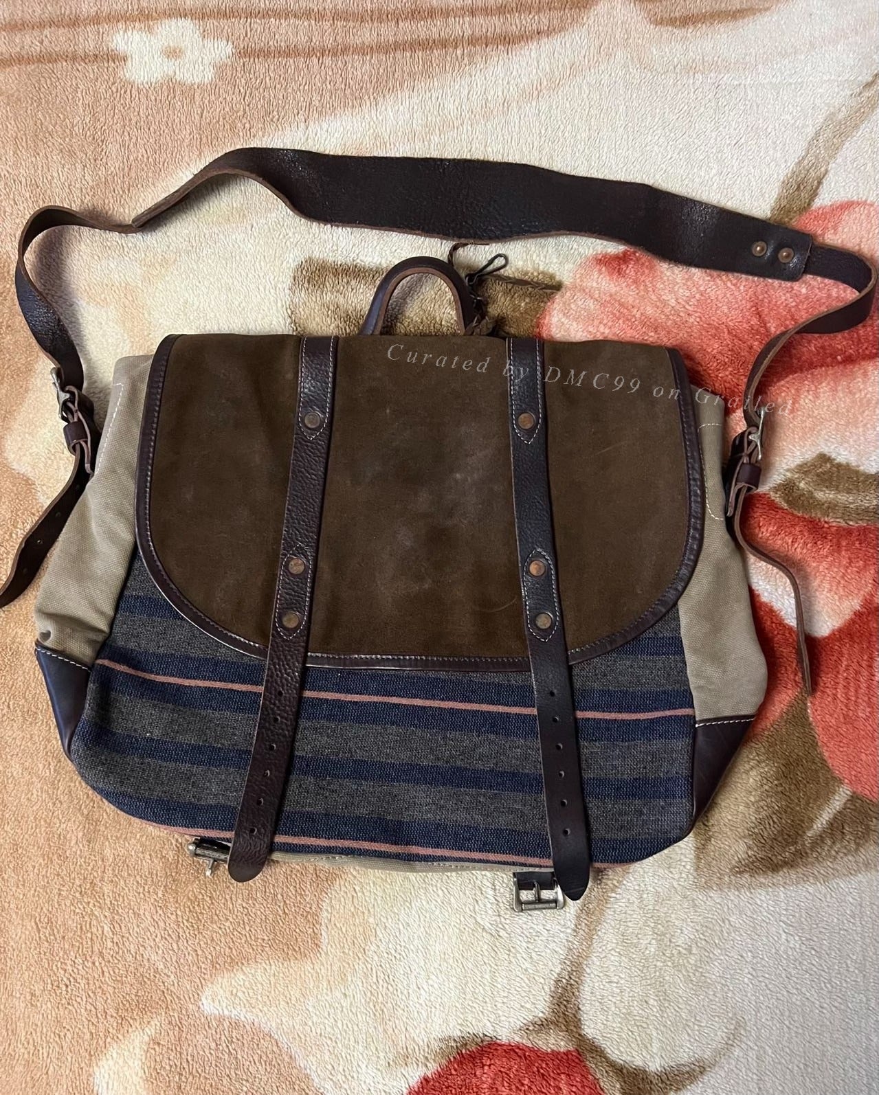 RRL Early Western Messenger Bag