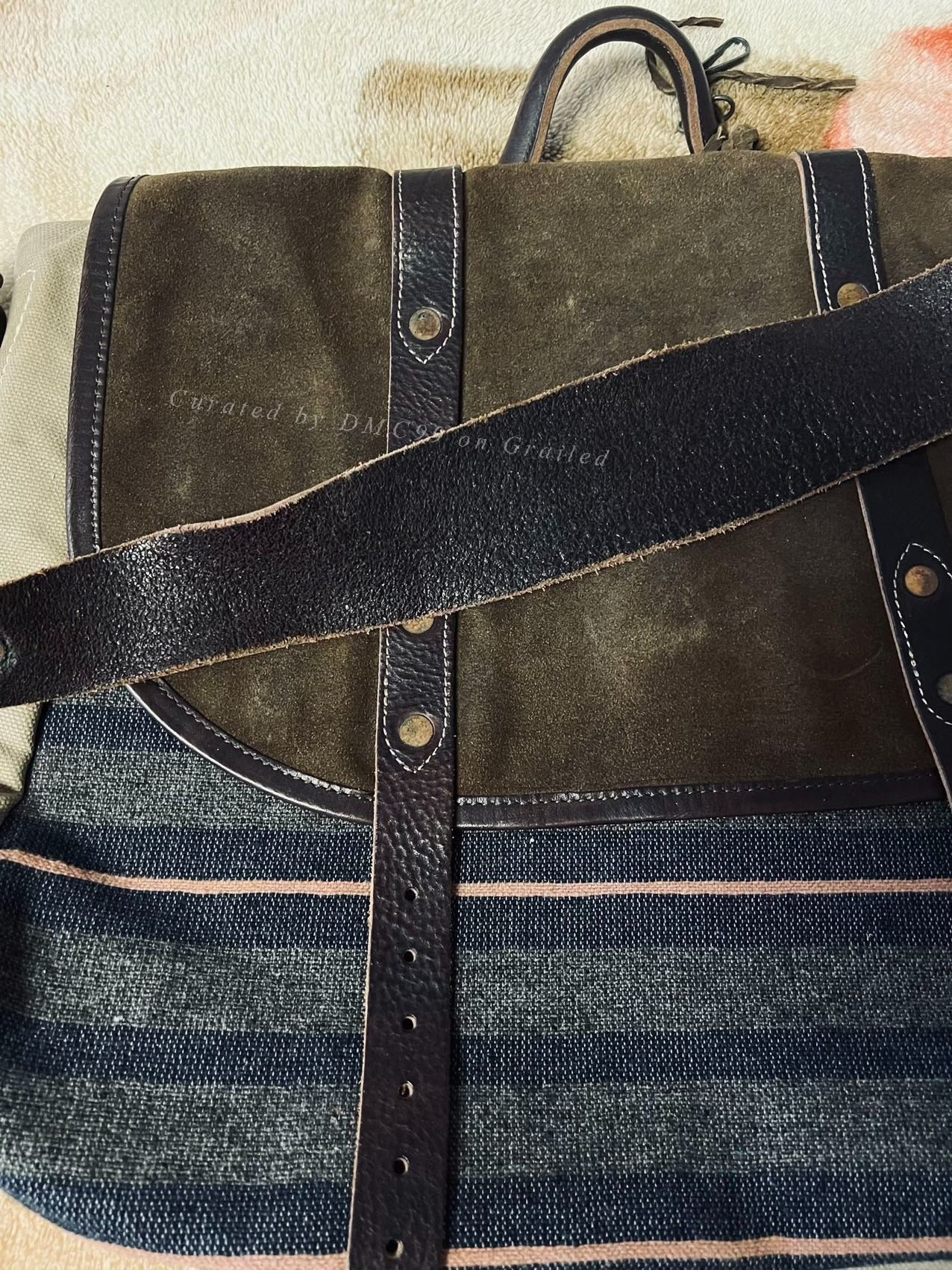 RRL Early Western Messenger Bag