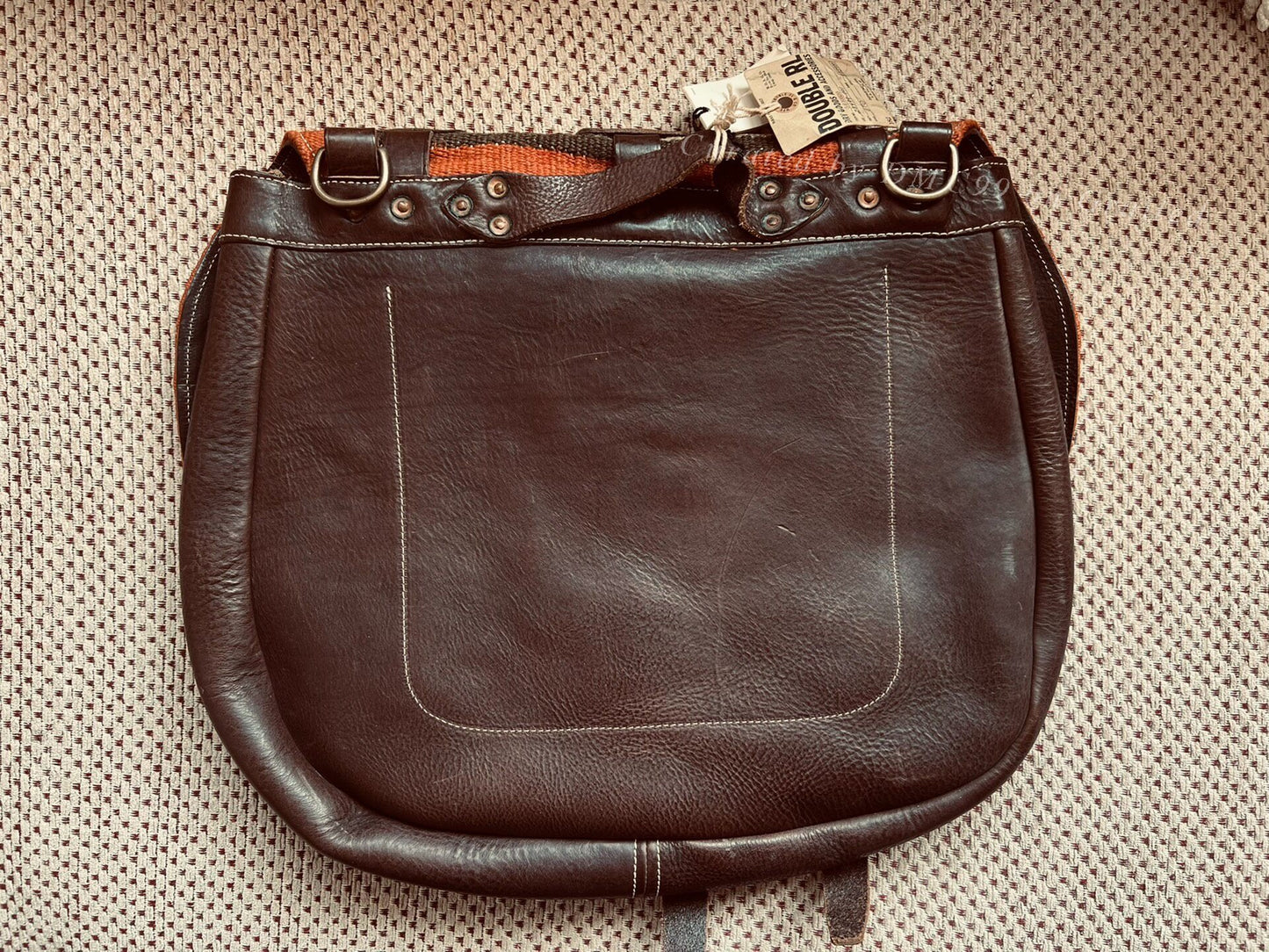 RRL Vintage Wool Messenger Bag