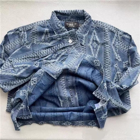 RRL Double RL Navajo Style Shirt