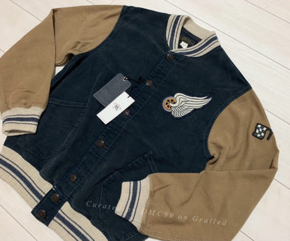 RRL Limited Moleskin Baseball Jacket