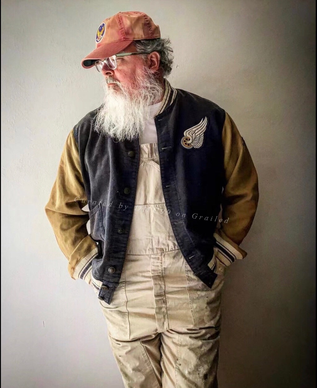 RRL Limited Moleskin Baseball Jacket