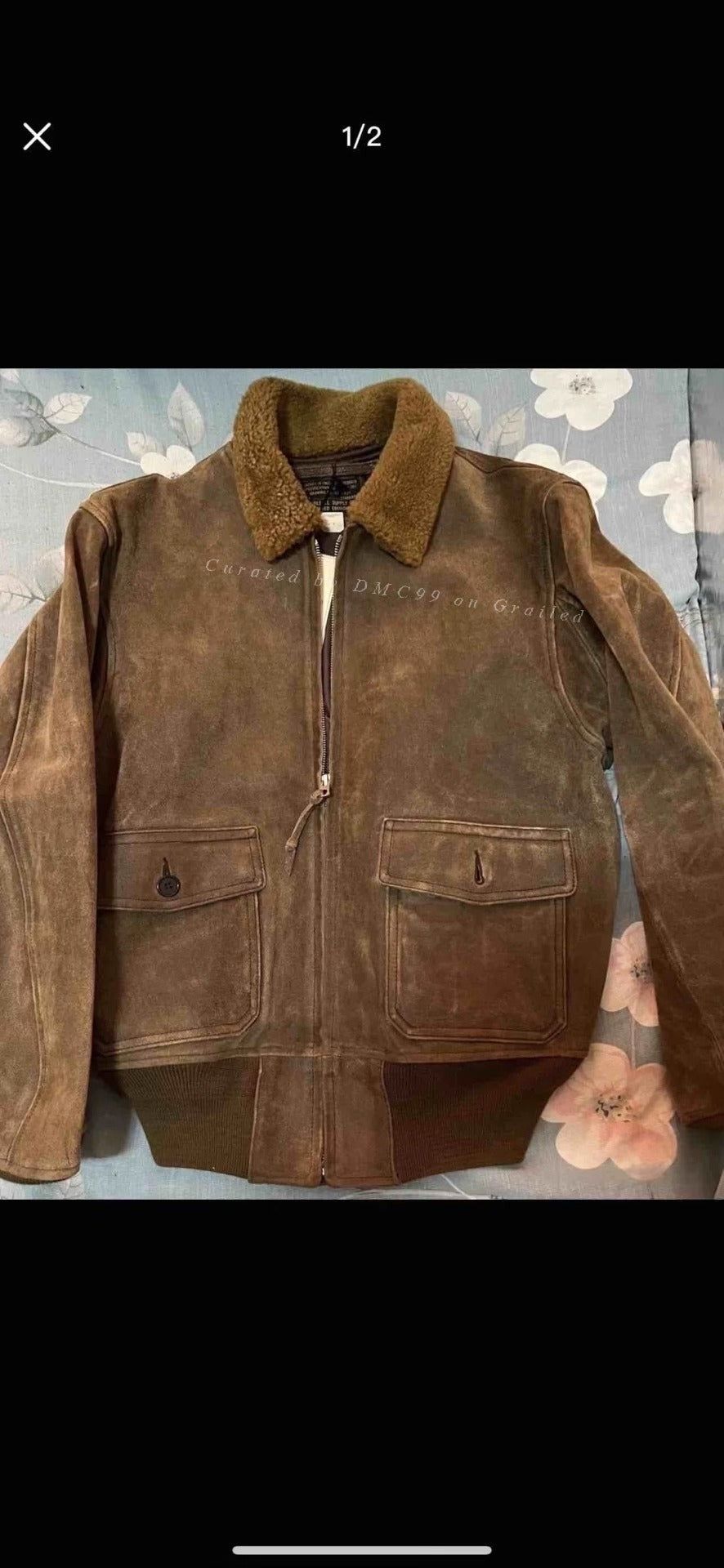 RRL G1 Pilot Leather Jacket
