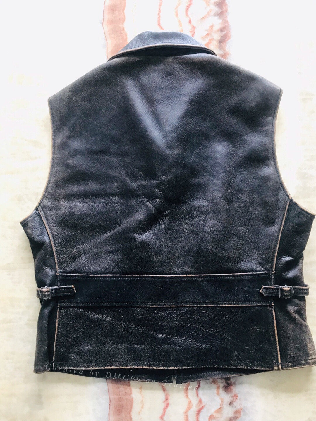 RRL First Gen Leather Vest