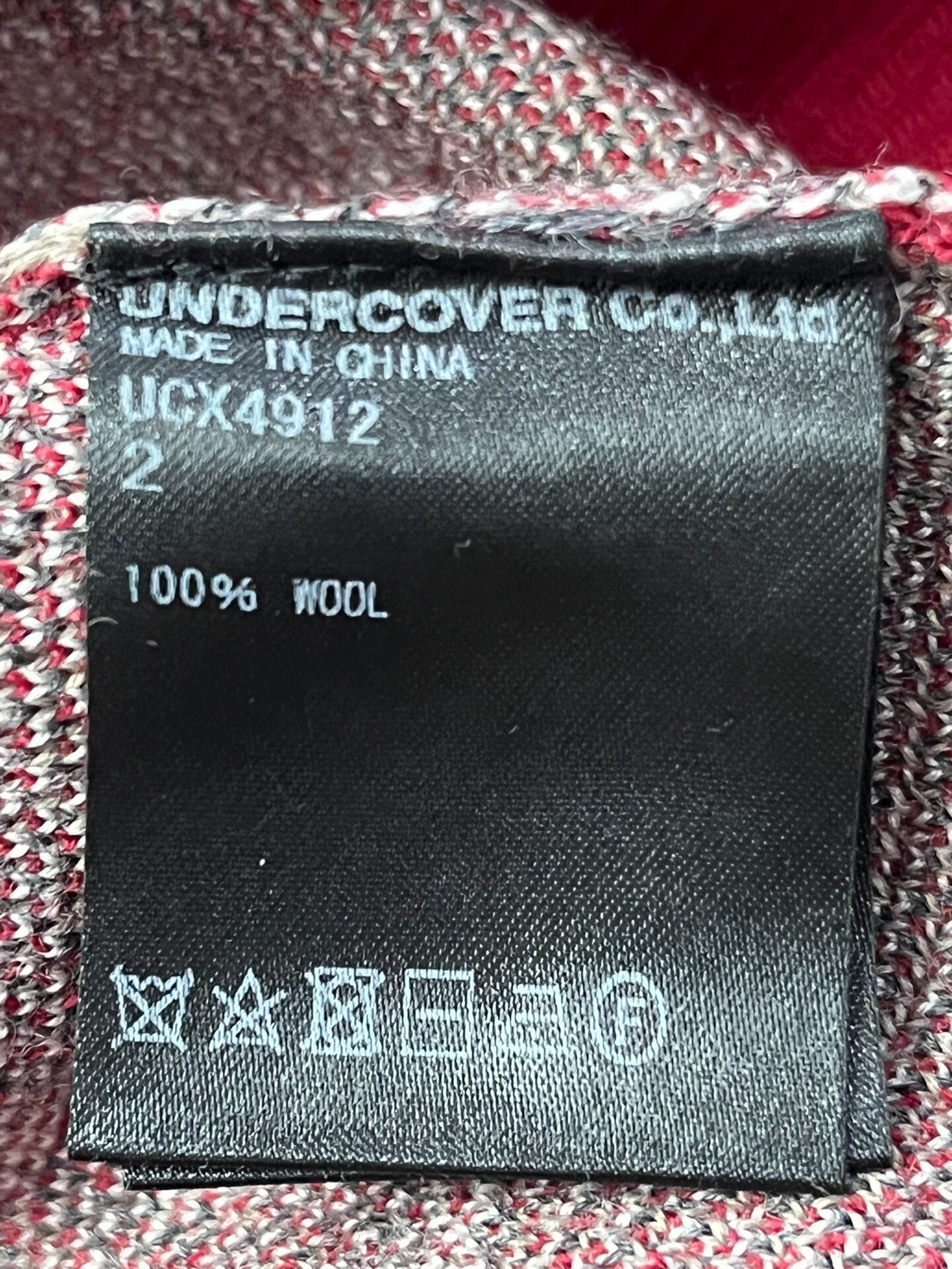 Undercover x Valentino Alien Series Printed Turtleneck Sweater