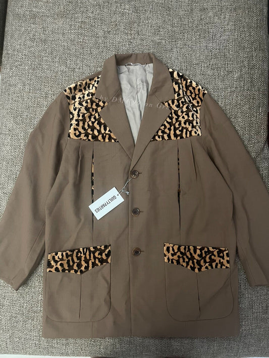 Wacko Maria Leopard Wool Blazer 22SS