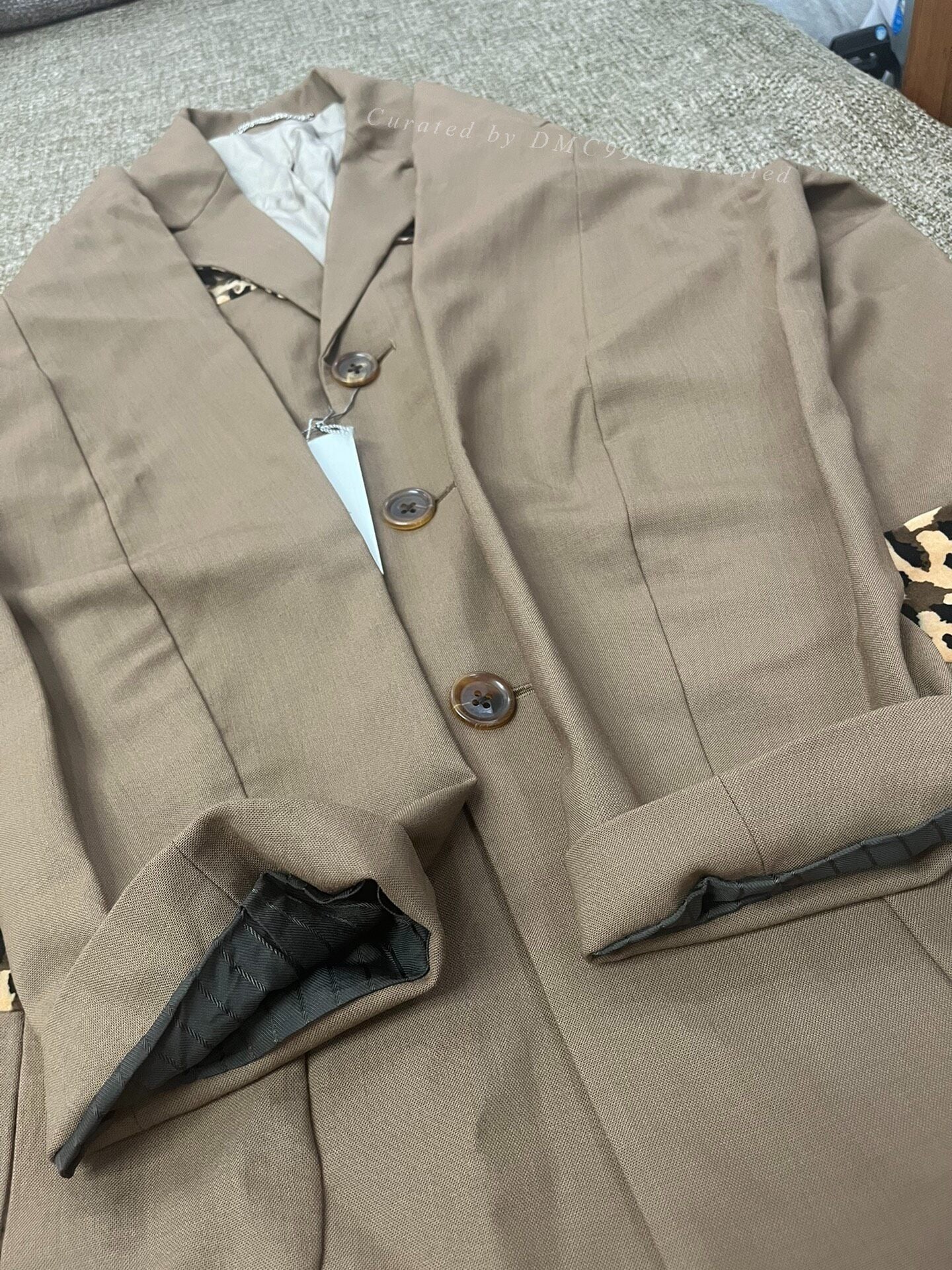 Wacko Maria Leopard Wool Blazer 22SS