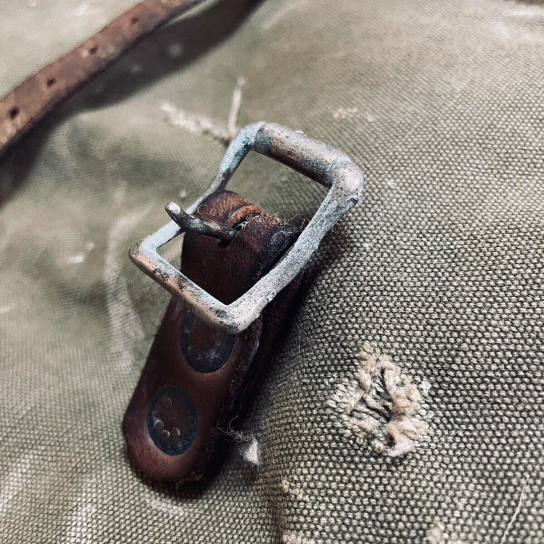 Ralph Lauren Vintage Canvas Leather Tote