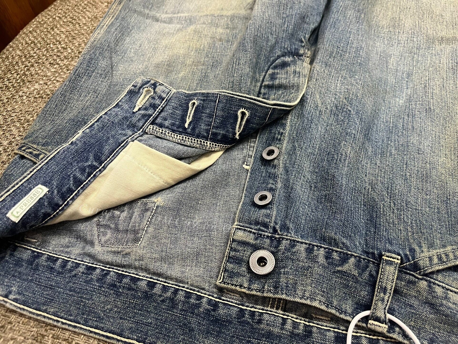 A.PRESSE Vintage Military Denim