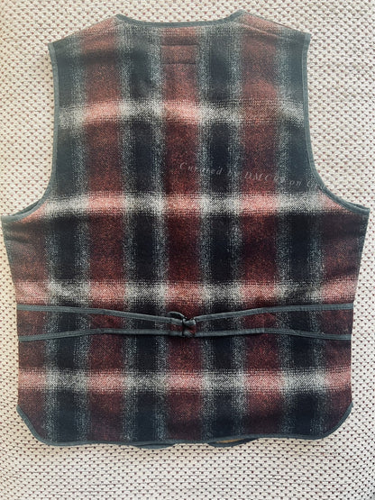 RRL Plaid Wool Winford Vest