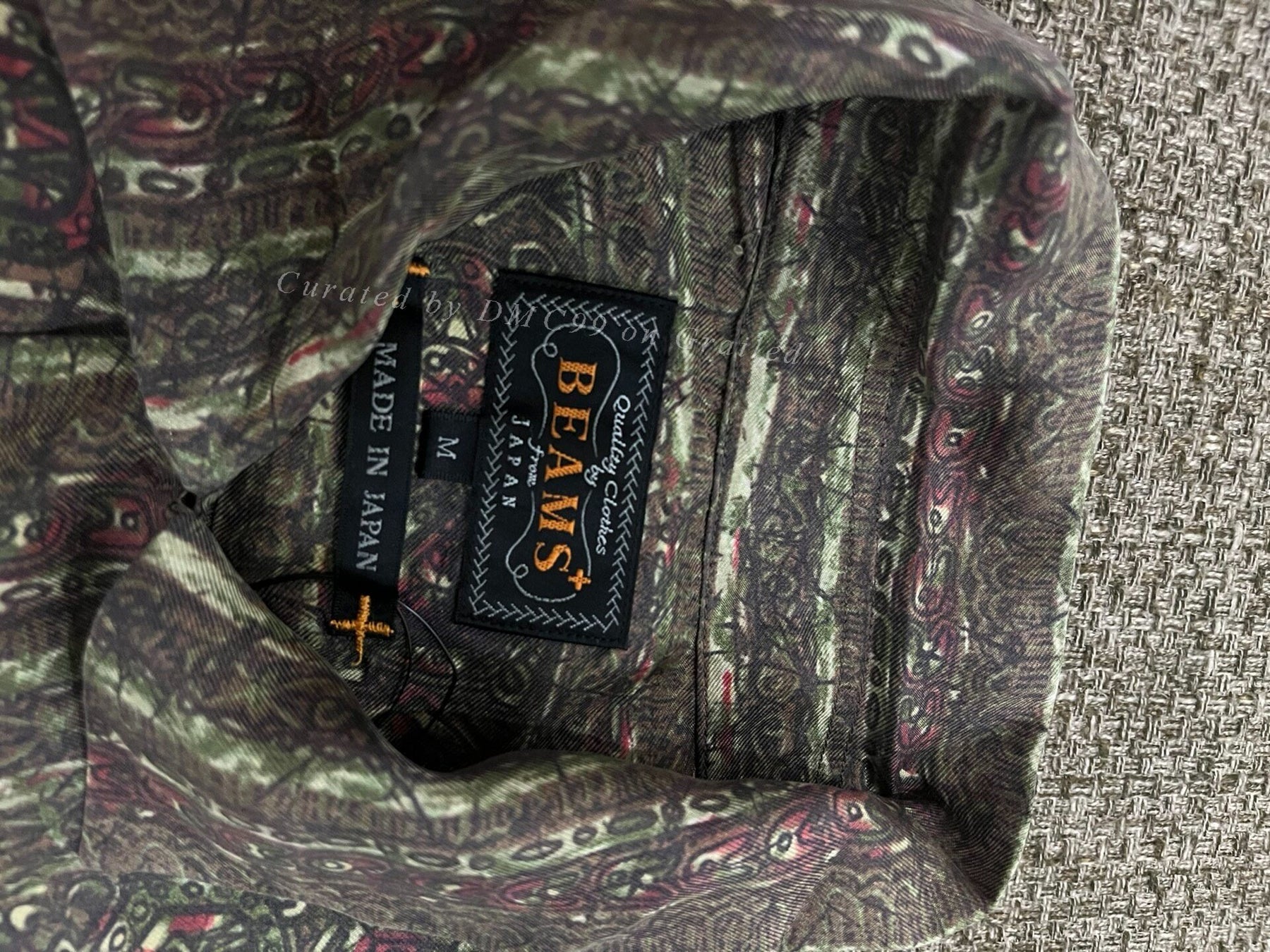 Beams Plus Silk Short-Sleeve Shirt