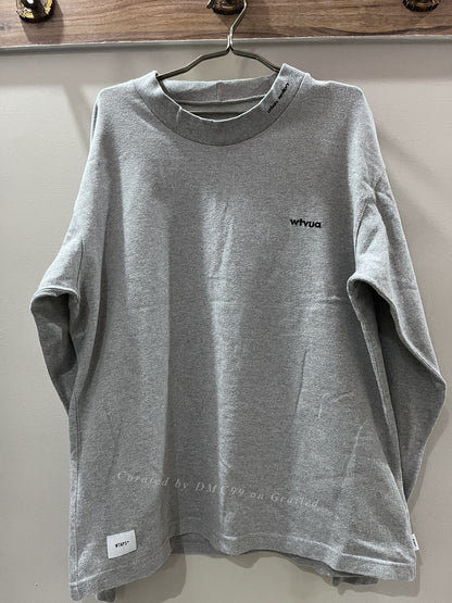 WTAPS 20AW Ruffled Mock Neck Longsleeve Tee