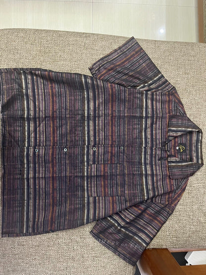 Needles 24SS Ethnic Retro Stripe Shirt
