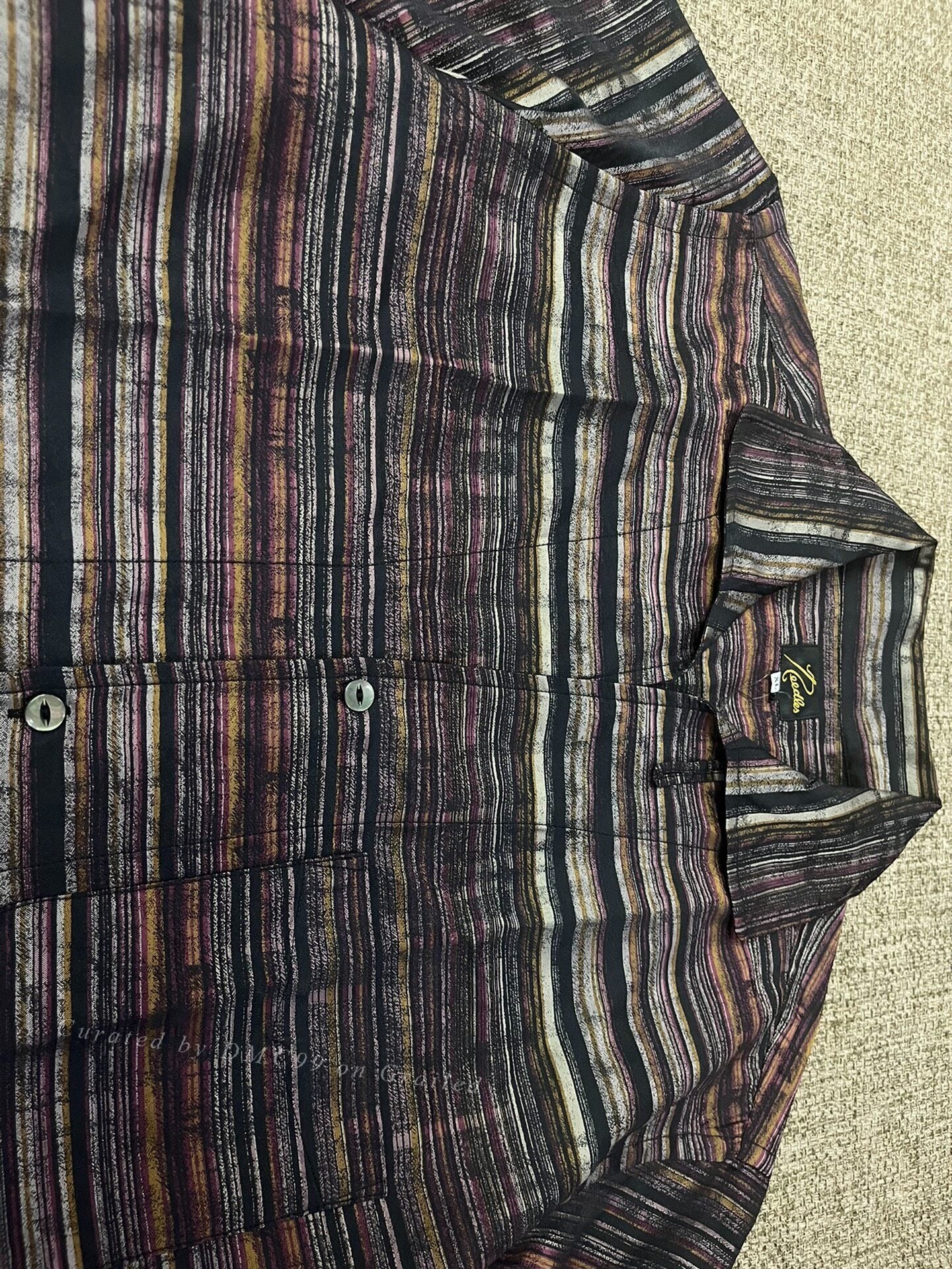 Needles 24SS Ethnic Retro Stripe Shirt