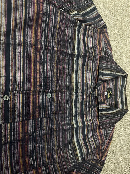 Needles 24SS Ethnic Retro Stripe Shirt
