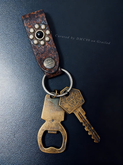 RRL Double RL Vintage Leather Keychain