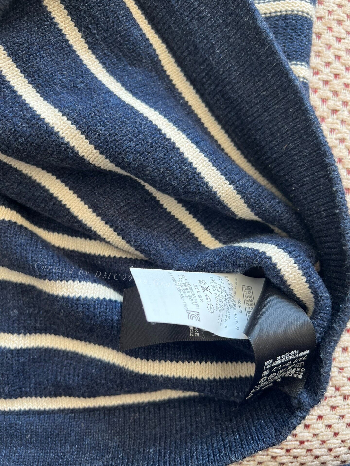RRL Striped Pullover Vintage