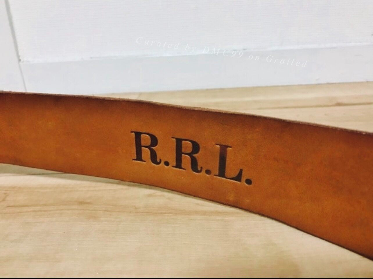 RRL Vintage Leather Messenger Bag