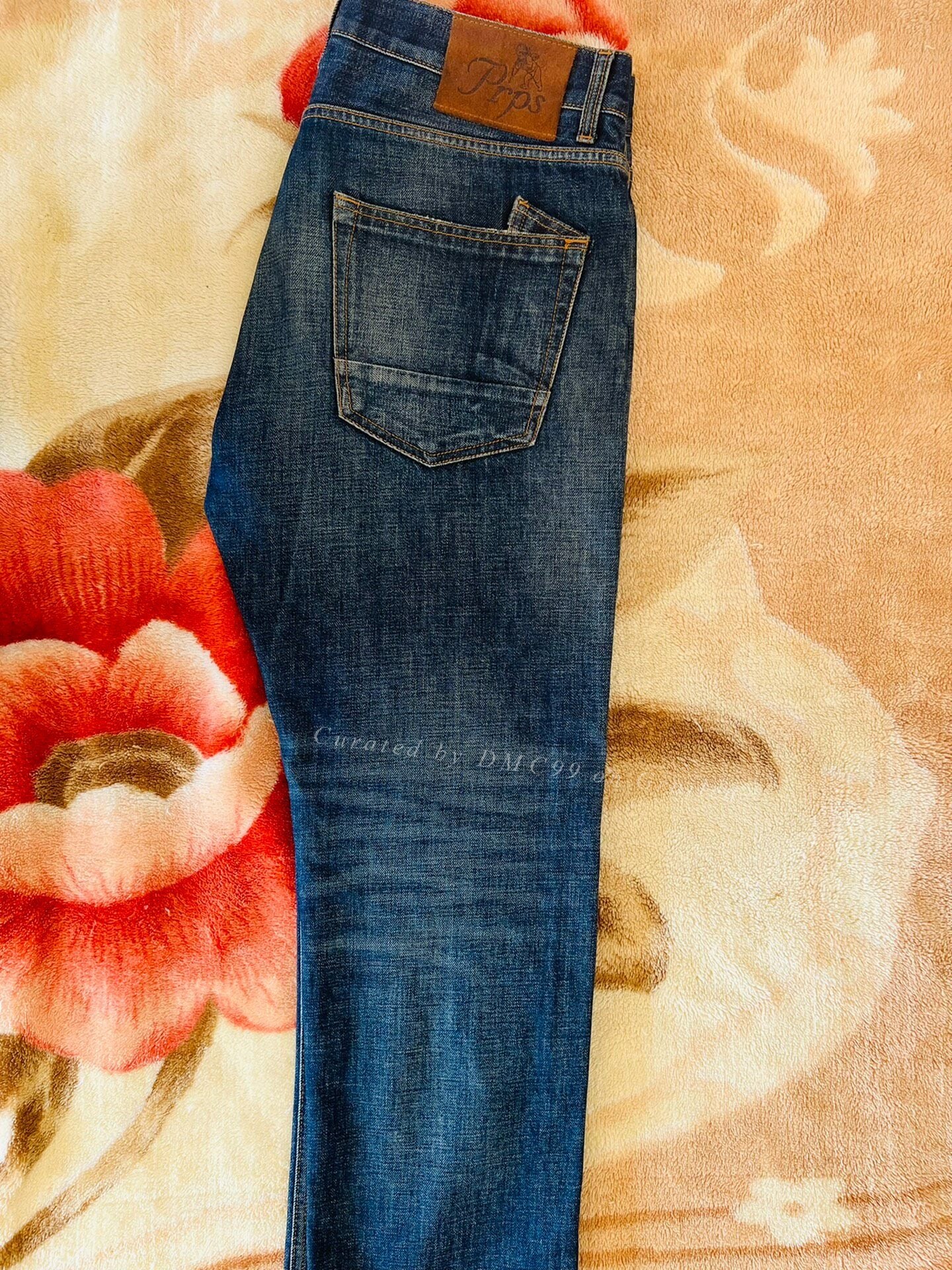 PRPS Blue W34 Straight Jeans
