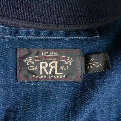 RRL Cotton Leather Patch Jacket