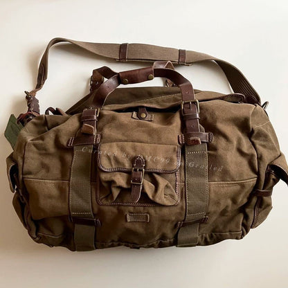 Ralph Lauren Military Style Boston Bag