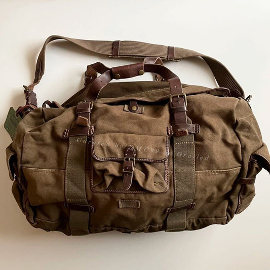 Ralph Lauren Military Style Boston Bag