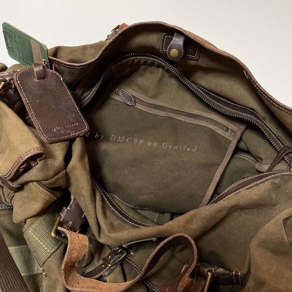 Ralph Lauren Military Style Boston Bag