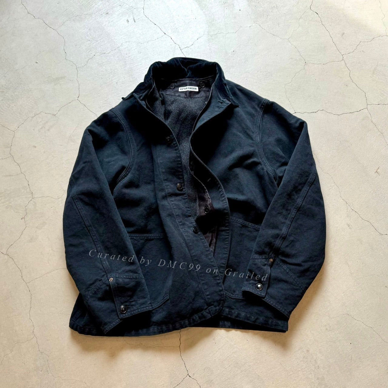 Kaptain Sunshine Forester Jacket Faded Black