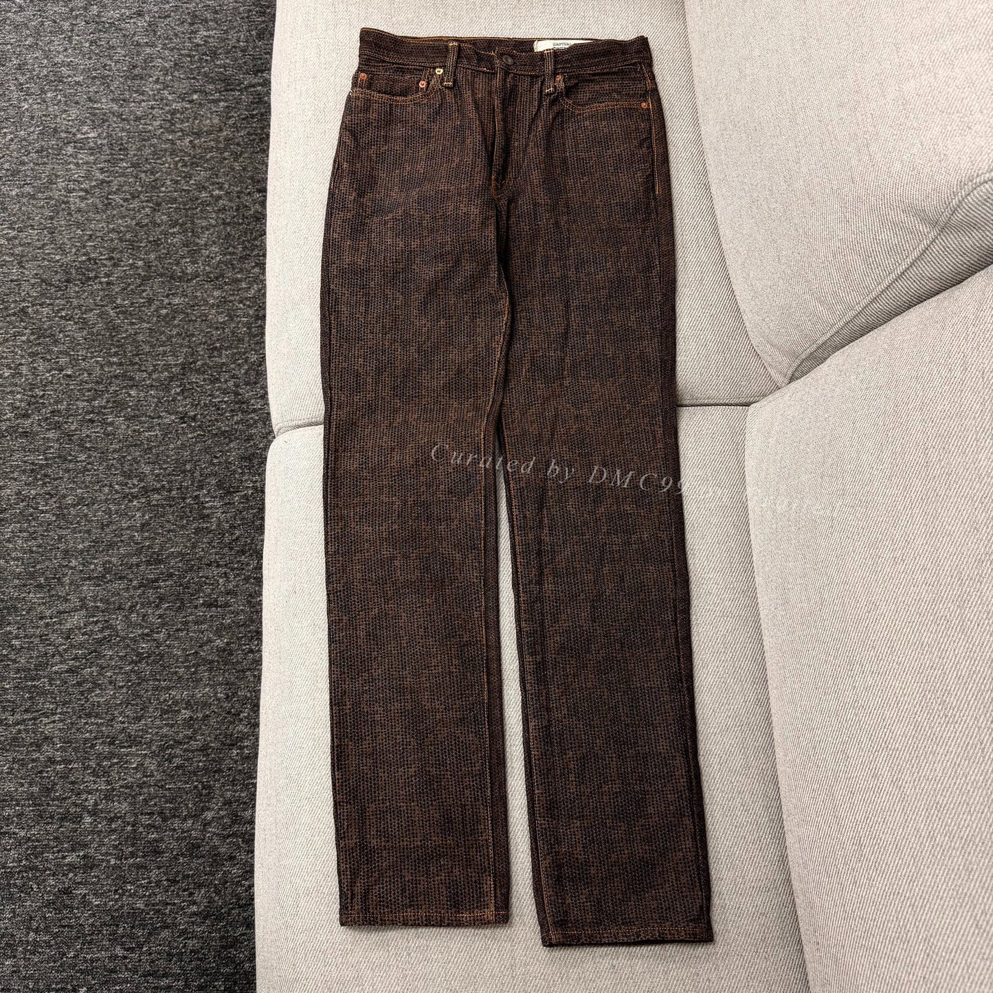 Kapital Persimmon Dyed Slim Fit Jeans