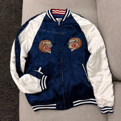 Vanquish Fragment Denim Souvenir Jacket